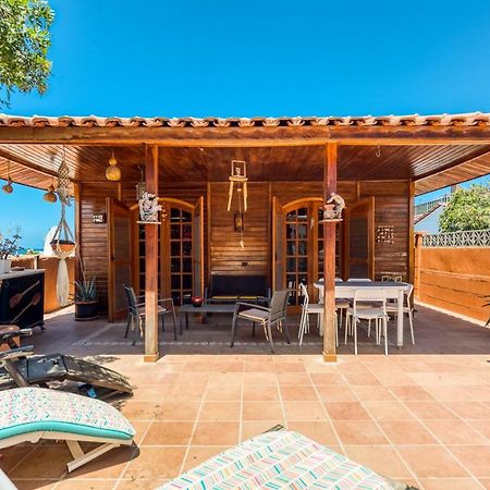 Camping Cabin - Private Solarium & Pool - Bbq San Bartolomé Exteriér fotografie