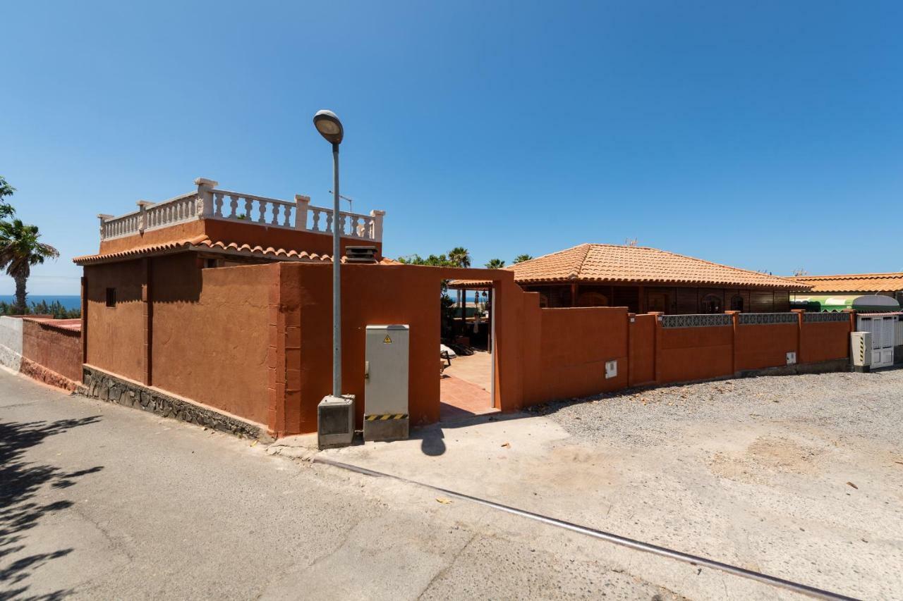 Camping Cabin - Private Solarium & Pool - Bbq San Bartolomé Exteriér fotografie